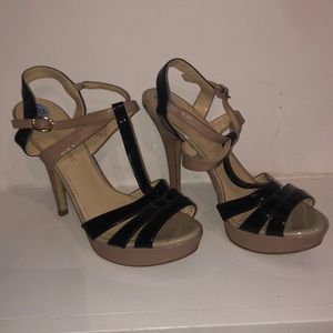 Patent Leather Strappy Heels